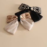 NEW KNITTED HIGH GRADE BOW HAIRPIN_CWAHA1805
