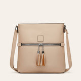 Simple Tassel Large Capacity Shoulder Bag_Cwab2653