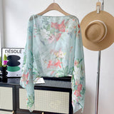 Sun Protection Round Neck Loose Slimming Shawl_Cwasc0756