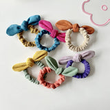 CHILDRENS NEW BOW COLOR MATCHING HAIR ROPE_CWAHA1823