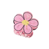 FLOWER GRAFFITI HAIR CLAW CUTE VERSATILE UPDO CLIP_CWMM5002