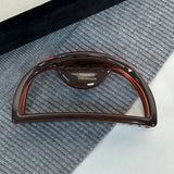 Daily Cut Out Half Round Acetate Hair Claw Clips_Cwaha0860