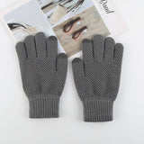 New Mens Cold-Proof Knitted Touchscreen Gloves_Cwag0395