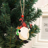 CHRISTMAS DECORATIONS PAINTED WOODEN PENDANTS_CWMM2650