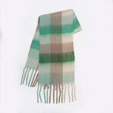Rainbow Tassel Faux Cashmere Scarf For Winter_Cwasc2360