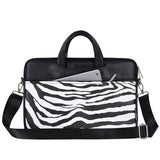NEW ZEBRA PRINT LAPTOP SLEEVE BAG_CUAB0248