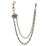 HIP HOP PUNK DOUBLE CHAIN PANTS CHAIN_CWMM4823