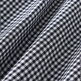 PLAID HIGH WAIST A LINE LANTERN MIDI SKIRT_CWBMS0364