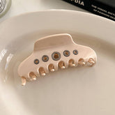 Unique Curved Acetate Claw?Large Hair Volume Grip