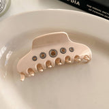 Unique Curved Acetate Claw?Large Hair Volume Grip