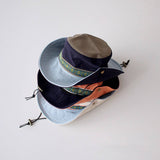 CHILDRENS STYLISH CAMPING BIG BRIM BUCKET HAT_CWAH2873