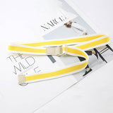 Cwabe0948_Striped Simple All-Match Double Buckle Belt