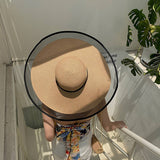 OVERSIZED BRIM MESH FISHERMANS HAT SUNSHADE HAT_CWAH1165