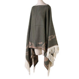 SHAWL WEAR SCARF LEISURE TRAVEL PULLOVER CLOAK_CWASC2274