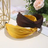 RETRO SOLID COLOR HIGH SKULL HEADBAND_CWAHA1685