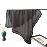 Elegant Polka Dot Herringbone Cotton Neck Scarf_Cwasc03432