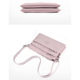 Lightweight Fabric Multi-Layer Shoulder Bag_Cwab3497
