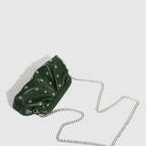 STUDDED DUMPLING CLUTCH CHAIN SHOULDER BAG_CWAB5711