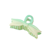 MATTE GRADIENT BOW HAIR CLAW LARGE ELEGANT CLIP_CWAHA0483