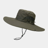 Unisex Outdoor Sun Hat Quick Dry Breathable_Cwah3821