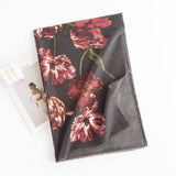 FLORAL PRINT SCARF SOFT COMMUTER WRAP FOR WOMEN_CWASC0471