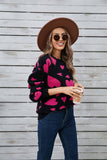Valentines Day Matching Heart Jacquard Sweater