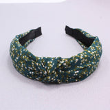 SIMPLE PRINT NEW CROSS KNOT HEADBAND_CWAHA1671