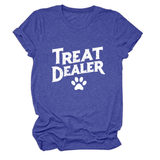 STYLISH CREW NECK SHORT SLEEVE TEE FOR WOMEN_CWDSD8365