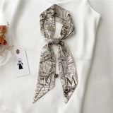 LETTER CREATIVE DOUBLE LAYER HAIRBAND HEAD SCARF_CWASC1525