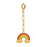 STAINLESS STEEL BIKINI PENDANT WITH DIAMOND DIY_CWMM4688