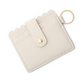 MULTI CARD PU WALLET WITH KEYCHAIN COIN POCKET_CWAB4937