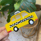 Vintage Vehicle Acetate Hair Claw 8Cm Fun Clip_Cwasc1598