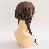 MULTICOLOR FASHION CURVED RIBBON TURBAN HAT_CWASC2430