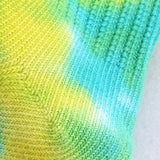 Women Double-Needle Tie-Dyeing Mid-Tube Socks_Cwms0243