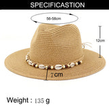 BEACH SUN PROTECTION PANAMA HAT_CWAH1245