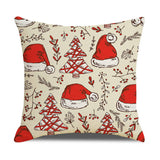 KHAKI CHRISTMAS HAT PILLOWCASE_CWMM1406