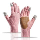 OUTDOOR KNIT GLOVES WINTER TOUCHSCREEN ANTI SLIP_CWAG0519