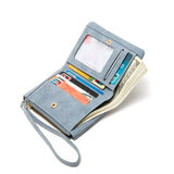 SHORT MATTE PRINT VINTAGE WALLET_CWAB2322