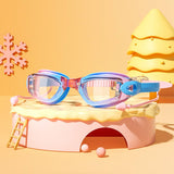 KIDS MIRRORED SWIM GOGGLES HD ANTI FOG CUTE_CWMM6648