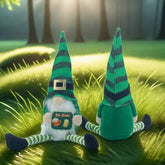 ST PATRICK STRIPED LONG LEGGED DOLL FIGURINE_CWMM3446