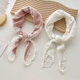 Versatile Lace Patchwork Triangle Scarf_Cwasc0742