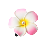 PLUMERIA HAIR ACCESSORY RESORT STYLE FLOWER CLIP_CWAHA6577