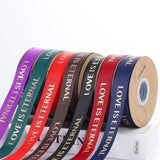 GOLD STAMPED THREADED RIBBON DIY BOW RIBBON_CWMM5778