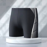 MENS HIGH WAIST QUICK DRY SWIM TRUNKS PLUS SIZE_CWMM6765