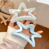 SWEET GIRL BOW FIVE POINTED STAR HAIRPIN_CWAHA2067