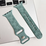 APPLE WATCH ULTRAS9S8 ENGRAVED FLAMINGO STRAP_CWWW0057