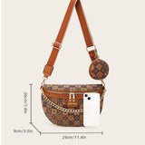 2024 NEW CLASSIC PRINTED OBLIQUE SHOULDER BAG_CWAB2647