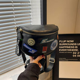 Wide Letter Shoulder Belt Bag Crossbody Bag_Cwab2069