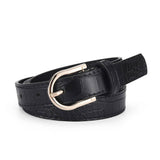 SIMPLE STONE PATTERN BUCKLE BELT_CWABE0590