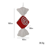 CREATIVE PLASTIC CANDY CANE XMAS TREE DECOR_CWMM9788